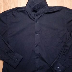 Mens Daniel Ellissa Black Button Down Dress Shirt